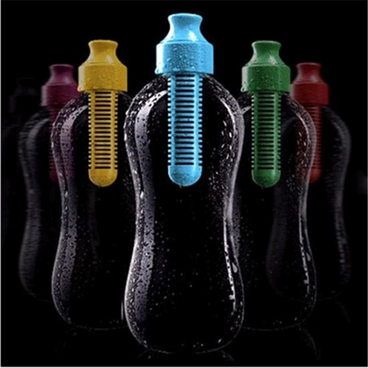 夏季戶外活性炭過濾水壺 水杯 水瓶凈水瓶運動隨身杯550ml105g工廠,批發,進口,代購