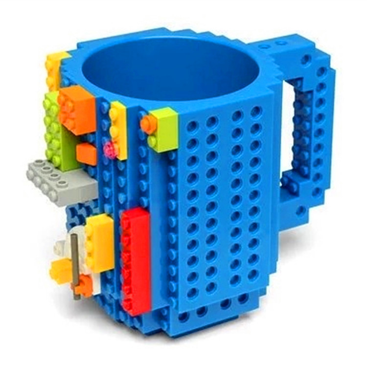 LEGO樂高積木杯 拼裝杯DIY組裝杯 咖啡杯 馬克隨手水杯 創意水杯工廠,批發,進口,代購