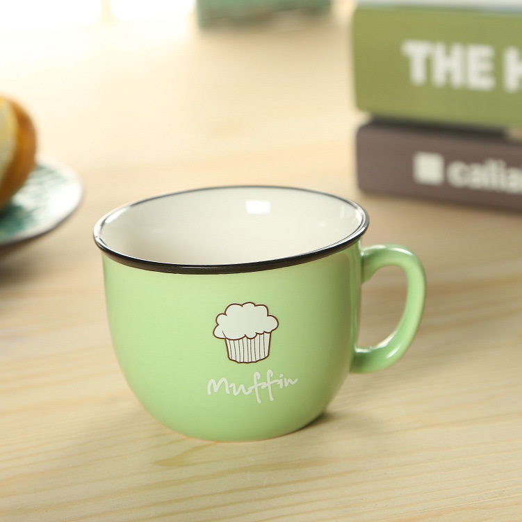 創意大肚咖啡陶瓷馬克杯子活動禮品廣告logo定製可愛早餐杯牛奶杯工廠,批發,進口,代購