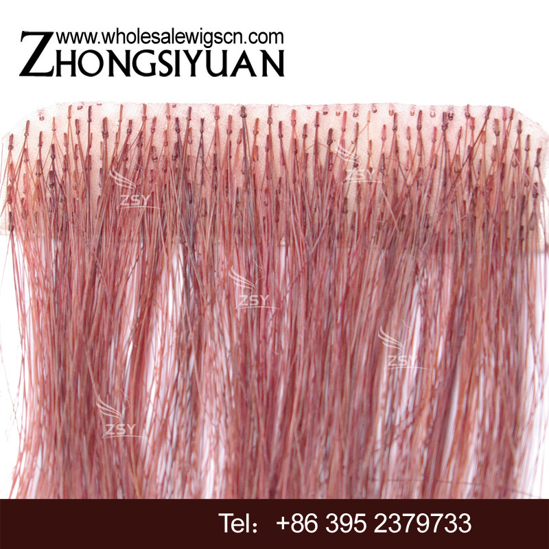 納米隱形無痕接發 真人發假發全手鉤無痕接發接發束skin weft 28"工廠,批發,進口,代購