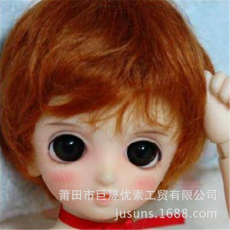 Jusuns BJD/SD/陶瓷娃娃仿馬海毛天使卷假發(D28053)bjd 仿馬海毛工廠,批發,進口,代購