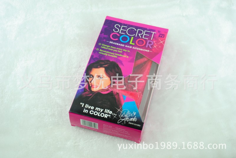 自然色secret color 假發片 彩色假發 TV電視購物爆款 接發工廠,批發,進口,代購