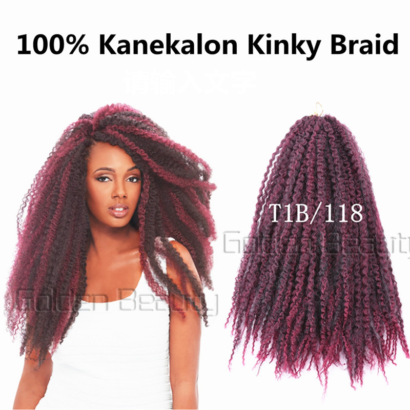 非洲黑人爆炸假發辮子毛毛蟲 Afro kinky Braid 18inch 100g 30根工廠,批發,進口,代購