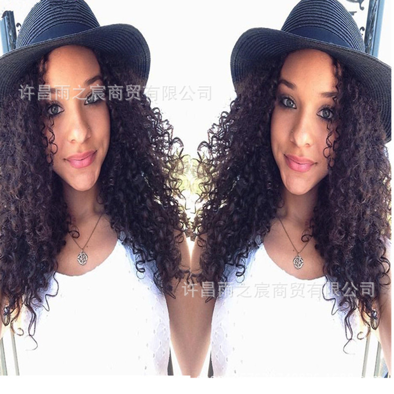 6A Brazilian curly virgin hair 速賣通熱銷 歐美出口 許昌假發工廠,批發,進口,代購