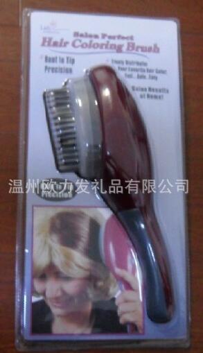 供應新型染發梳 TV染發梳 染發梳 color hair brush工廠,批發,進口,代購