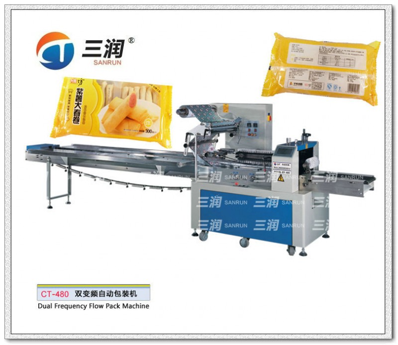 sanrun/三潤 CT-480 冷凍食品 速凍點心麵米製品包裝機工廠,批發,進口,代購