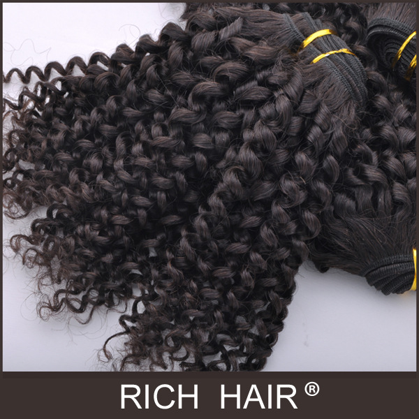 印度發簾 印度泡發小曲發簾 Color 1# Jet Black Kinky Curl Hair工廠,批發,進口,代購