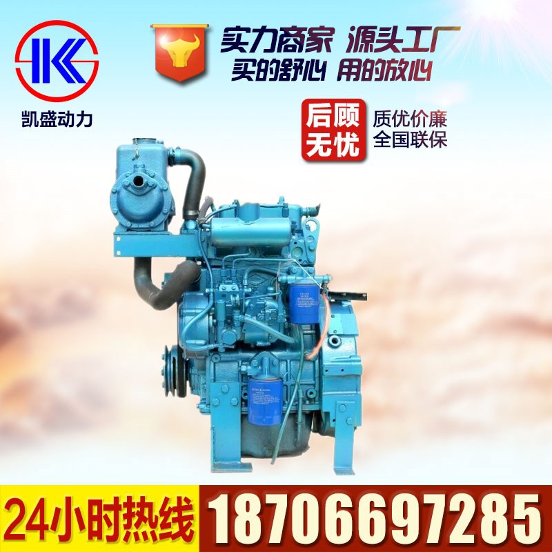 ZH2105C船用柴油機 27.5KW 37馬力船用柴油機 配125齒輪箱工廠,批發,進口,代購