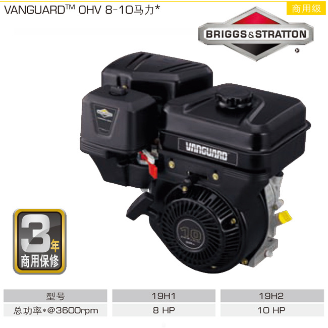 原裝美國百力通汽油發動機10馬力306CC電啟動 商業型強勁動力工廠,批發,進口,代購