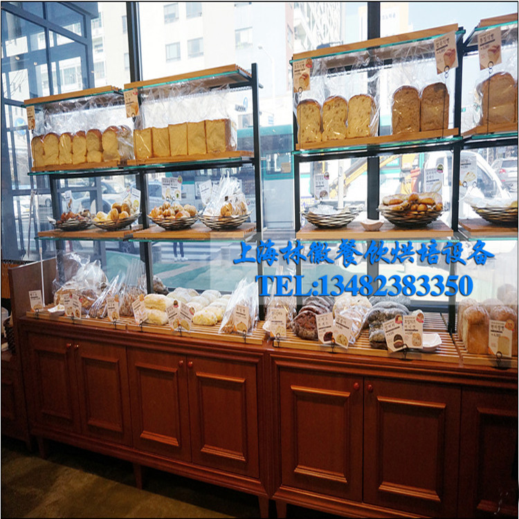 廠傢專業定製日式麵包邊櫃 點心 甜品展示貨架批發・進口・工廠・代買・代購