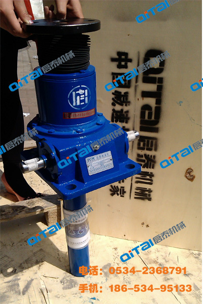 可防水防塵帶安全保護管的絲桿升降機，手動/電動螺桿升降機批發・進口・工廠・代買・代購