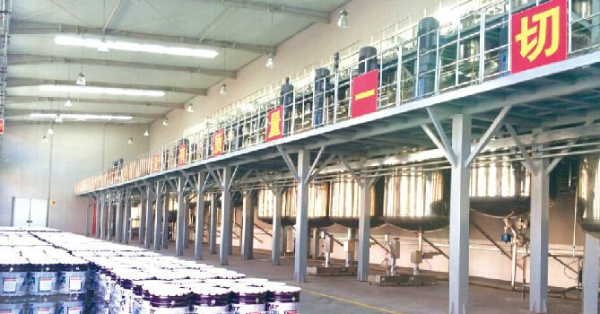 廠傢銷售 100000噸乳膠漆自動化生產線 大型塗料成套生產設備工廠,批發,進口,代購