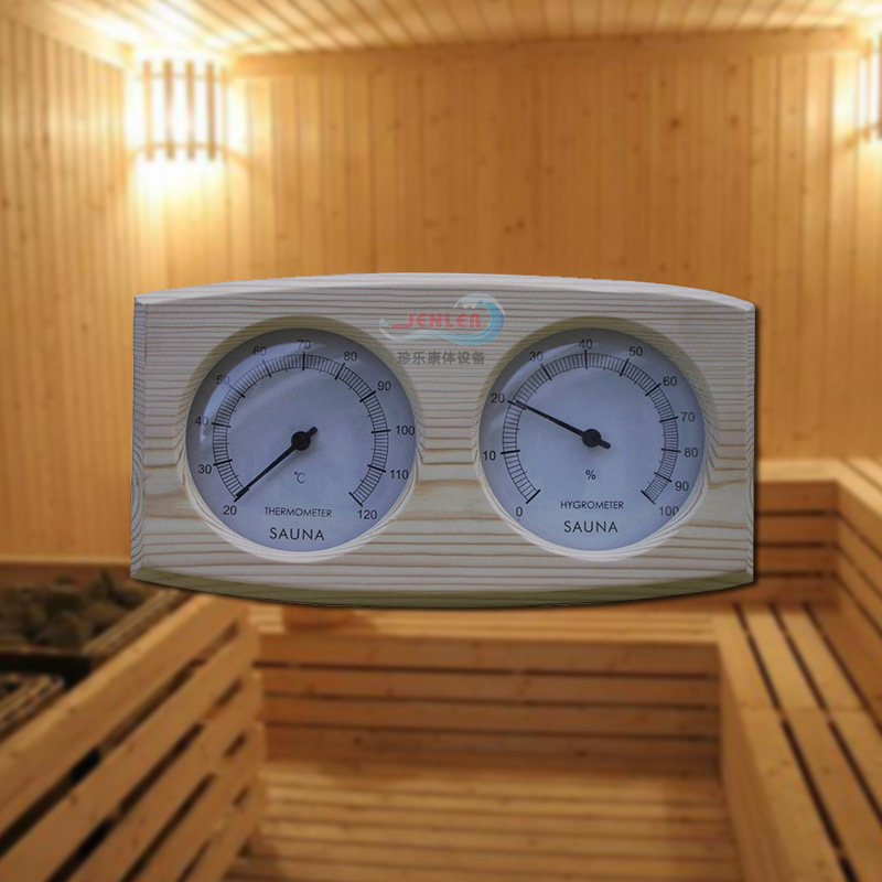 木質溫度計木製溫濕雙表乾蒸房桑拿房配件溫度表濕度表工廠,批發,進口,代購