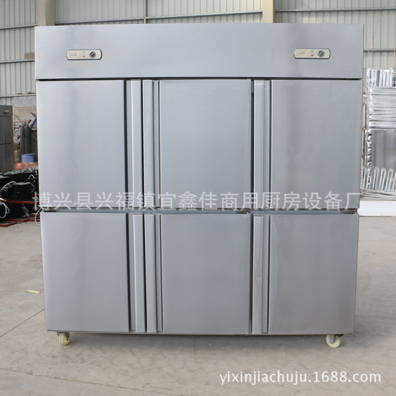 供應工程款六門冰櫃  上冷藏 下冷凍 高身雪櫃 1200L冰櫃工廠,批發,進口,代購