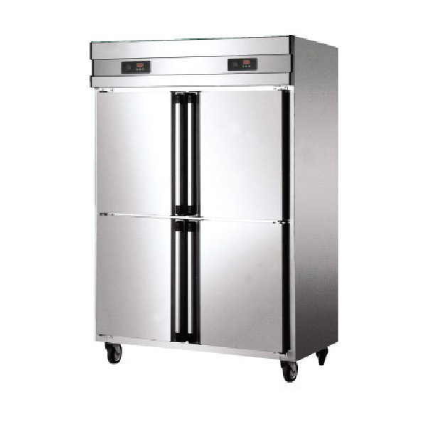 通寶 立式四門雙機雙溫冷藏櫃（暗管）商用廚房冷藏櫃工廠,批發,進口,代購