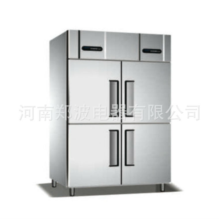 供應熱銷四門立式冰櫃 立式不銹鋼保鮮櫃 商用廚房四門冰箱工廠,批發,進口,代購