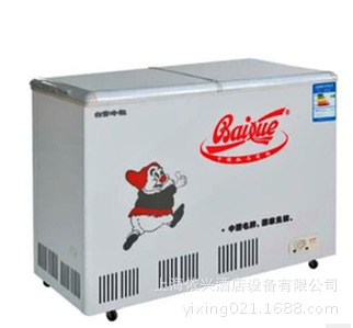 白雪BD/C-308F單室蝶形門轉換型冷凍冷藏箱商用傢用冰櫃優質高效工廠,批發,進口,代購