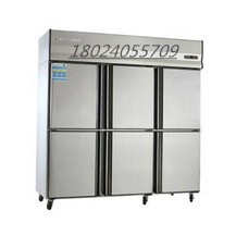 六門雙機雙溫冷藏櫃 廚房冰櫃 商用立式 冰箱 冷櫃 冷藏櫃 冰櫃工廠,批發,進口,代購