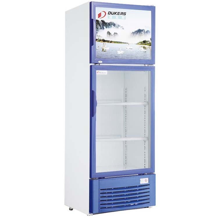 達克斯LDG-298雙溫冷櫃展示櫃 傢用冷藏飲料櫃保鮮櫃雪糕櫃工廠,批發,進口,代購