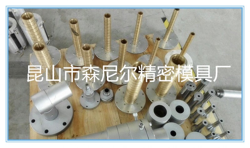 PE雙層復合管材擠出模具 PE多層共擠管材模具 PE高速定徑套工廠,批發,進口,代購