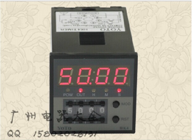 YOTO 北奇 HK4-8PA/HK4-8PA撥碼設定數顯時間繼電器 計時器工廠,批發,進口,代購