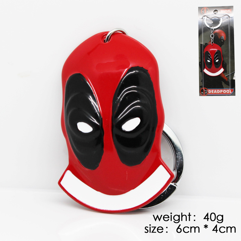 新款推薦 Deadpool 熱銷款式 電影周邊 死侍麵具 鋅合金項鏈掛件工廠,批發,進口,代購