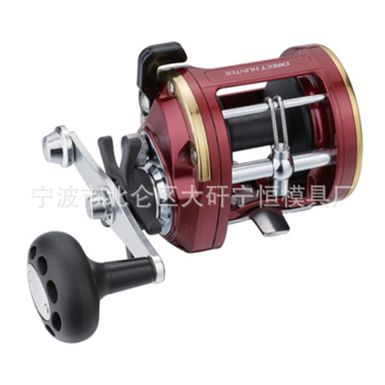 帶線小漁輪 磯釣魚線輪 路亞海竿輪 塑料模具鋁合金壓鑄模具產品工廠,批發,進口,代購