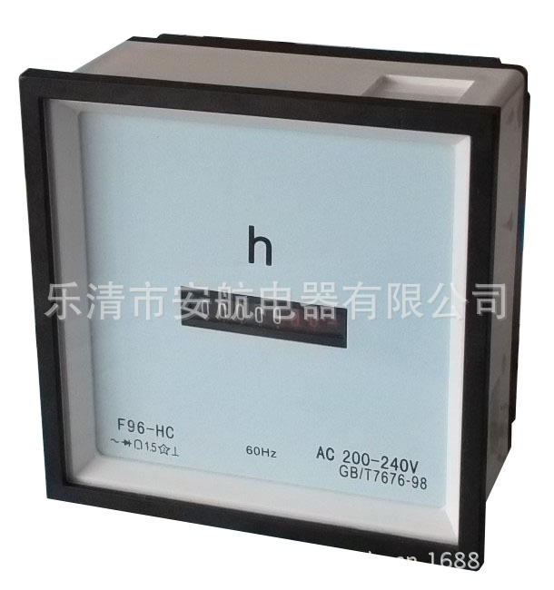 F96-HC計時表 AC220V 99999.99小時 Q96-JS計時表 安航AN&H工廠,批發,進口,代購