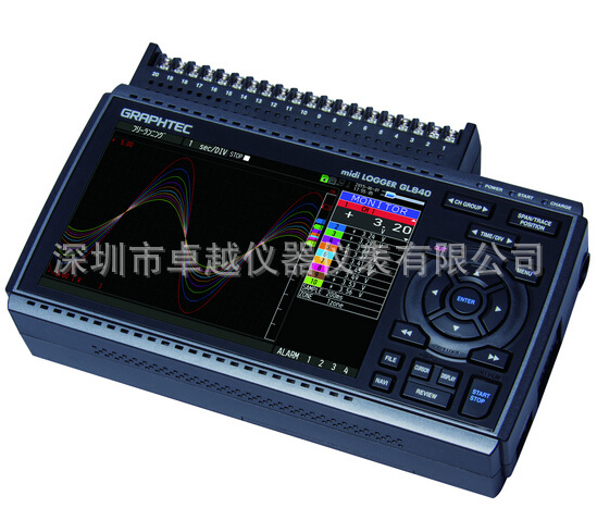 日本圖技GRAPHTEC midi LOGGER GL840替代GL820絕緣多通道記錄工廠,批發,進口,代購