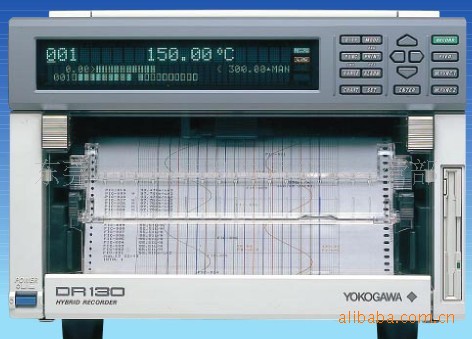 橫河工業便攜式混合溫度有紙記錄打點機DR130工廠,批發,進口,代購