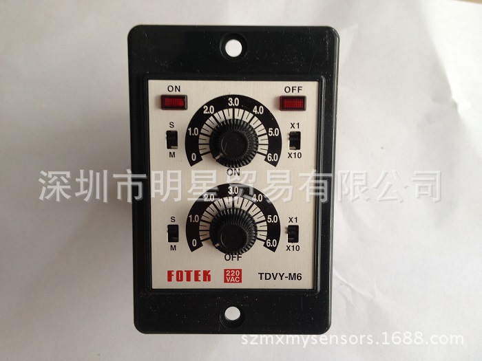 臺灣陽明FOTEK TDVY-M6-220V計時器現貨原裝正品工廠,批發,進口,代購