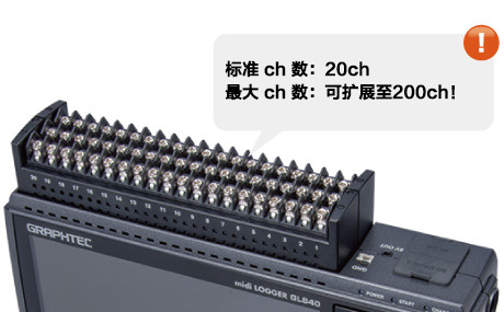 圖技GRAPHTEC midi LOGGER GL840絕緣多通道便攜式溫度數據記錄機工廠,批發,進口,代購