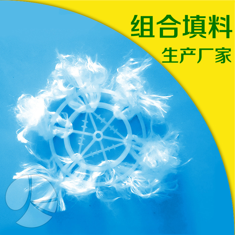 河南建科牌水處理用環保組合填料 纖維束填料工廠,批發,進口,代購