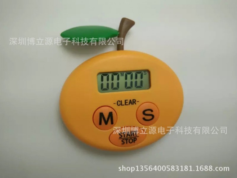 專利可愛橙子番茄組合套裝正倒計時器智能計時器可單買或組合銷售工廠,批發,進口,代購