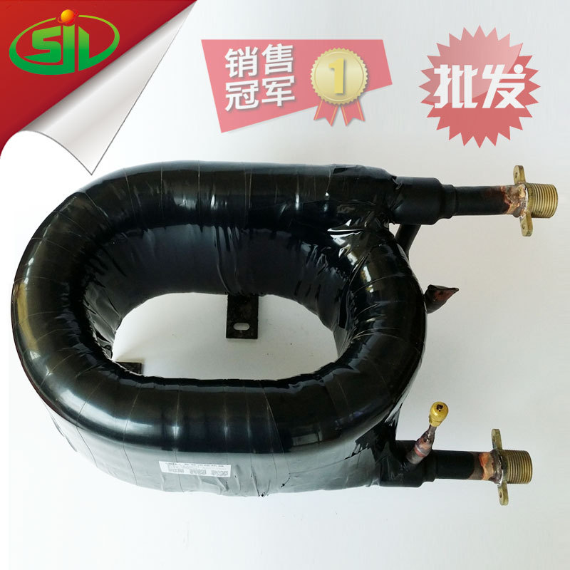 廠傢直銷　螺紋銅管同軸套管式換熱器　熱交換器蛇管換熱器冷卻器批發・進口・工廠・代買・代購