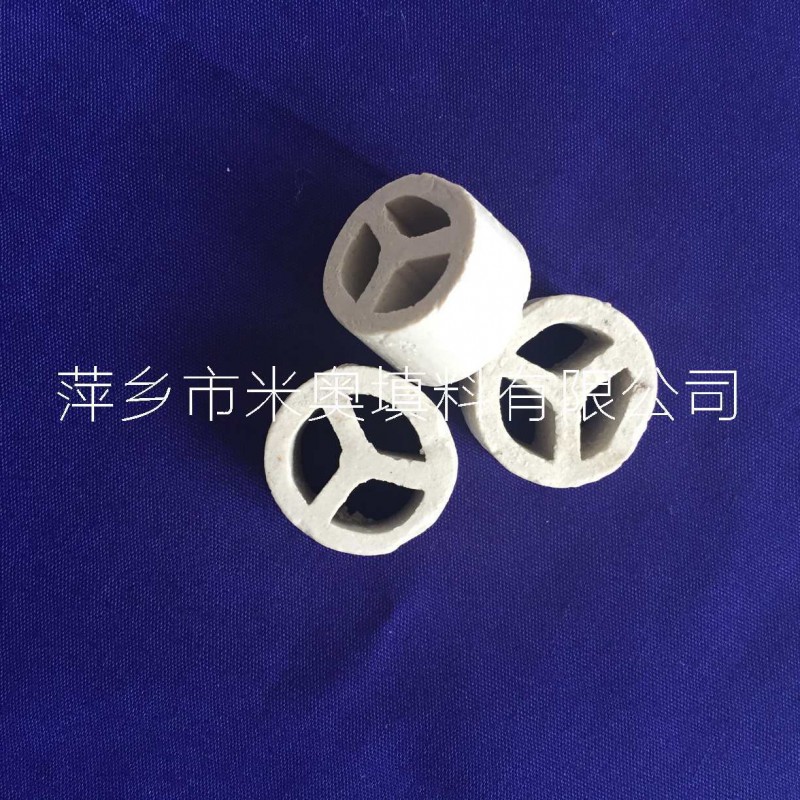 陶瓷三丫環　冷卻塔用陶瓷填料　50mm陶瓷三丫環價格工廠,批發,進口,代購