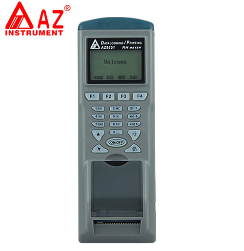 衡欣 AZ9851多功能高精度分體式溫濕度記錄機器帶打印露點檢測工廠,批發,進口,代購