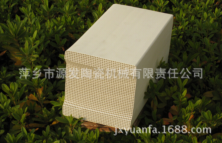 高純合成莫來石蜂窩陶瓷蓄熱體(150*100*100mm，20*35六方孔4mm)工廠,批發,進口,代購