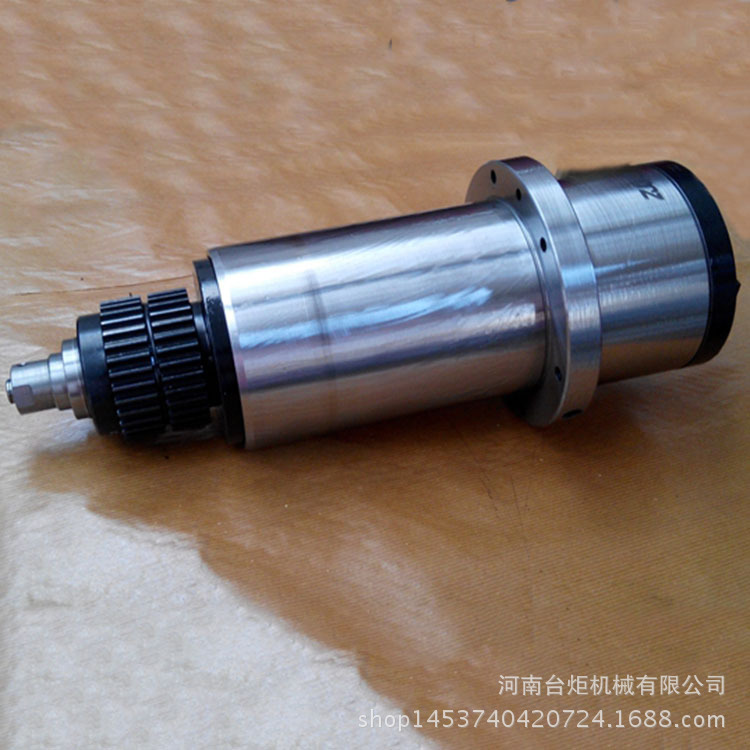 廠傢大量供應各種氣動換刀主軸ZJ120GJ5L-BT40 加工中心主軸工廠,批發,進口,代購