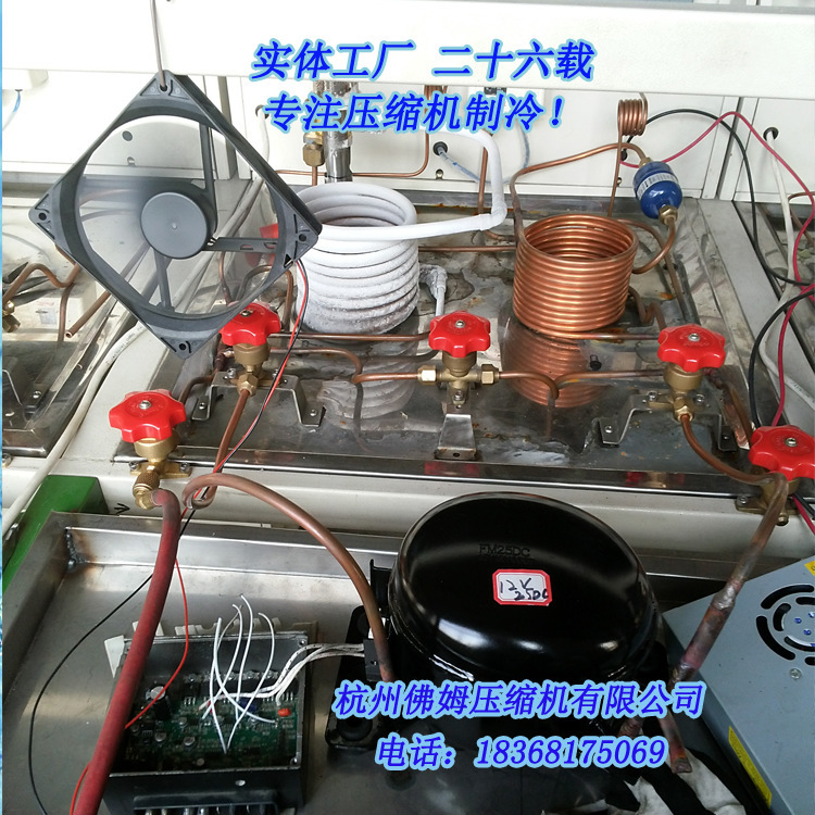 FM25A直流變頻冰箱製冷壓縮機12V 24V R134A 108L 高效節能環保批發・進口・工廠・代買・代購