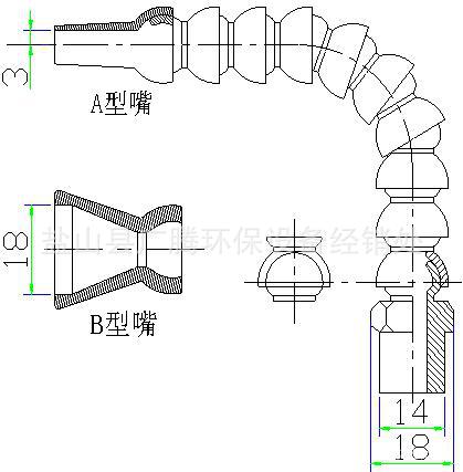 機床塑料冷卻管，可調塑料冷卻管，萬象塑料冷卻管工廠,批發,進口,代購