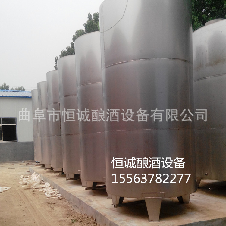 不銹鋼酒罐 304白鋼罐 專業定做酒容器釀酒設備30噸立式儲罐工廠,批發,進口,代購