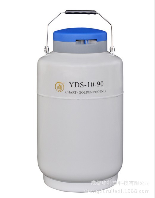 四川成都金鳳鋁合金儲罐液氮生物容器液氮罐儲存型YDS-10-90工廠,批發,進口,代購