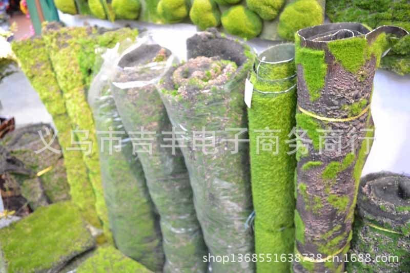 仿真苔蘚草坪 1卷一個平方 假植絨苔蘚草坪 量大從優 質量保證工廠,批發,進口,代購