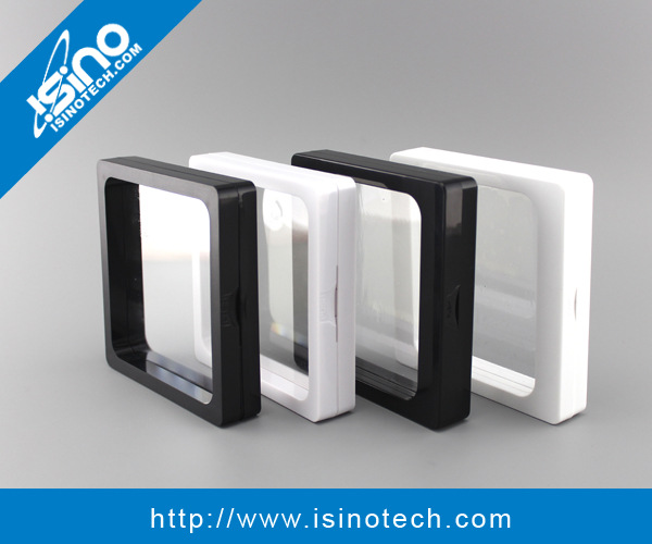 9*9cm 塑料透明3D懸浮包裝盒 進口PE膜 玉石首飾包裝盒 隨身碟包裝盒工廠,批發,進口,代購