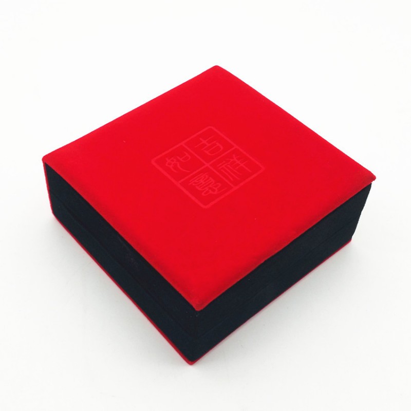 高檔紅色絨佈手鐲盒 吉祥如意紅絨手鐲盒 廠傢直銷 特價批發工廠,批發,進口,代購