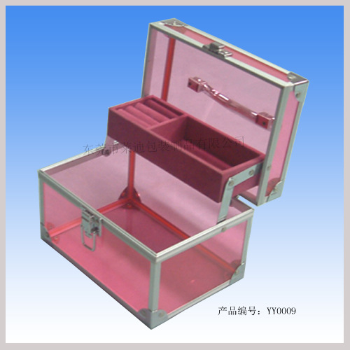 廠傢專業生產與設計各種珠寶首飾盒,鋁合金箱，壓克力鋁盒工廠,批發,進口,代購