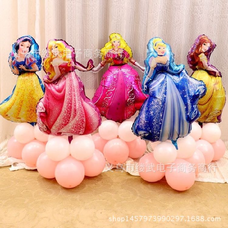 熱銷迪士尼公主鋁膜氣球 兒童生日 派對 佈置裝飾鋁膜氣球批發・進口・工廠・代買・代購