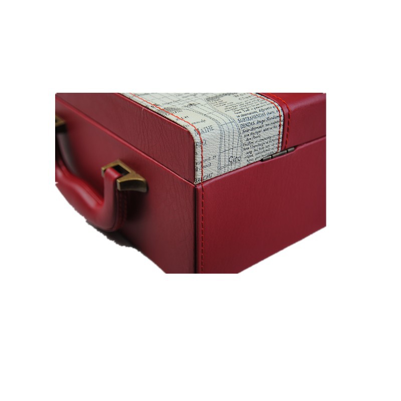 高檔雙支裝紅酒PU盒 帶紅灑開瓶器套裝定做批發・進口・工廠・代買・代購