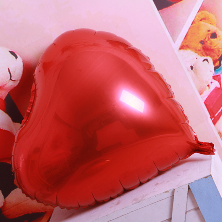 鋁箔鋁膜氦氣球批發婚慶派對24寸28寸32寸心形裝飾氣球多色選熱銷批發・進口・工廠・代買・代購